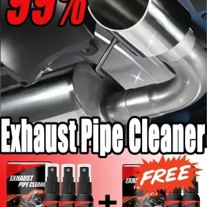 Car Exhaust Pipe Cleaner Spray Kit - Multi-Purpose Rust Remover for Metal Pipes