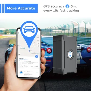 5m Accuracy GPS Tracker with Remote Anti-Theft for Vehicles