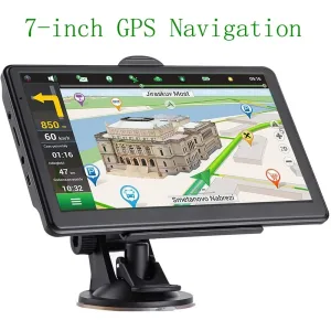 2024 7" Europe Car GPS Navigator with Touch Screen & Sunshade