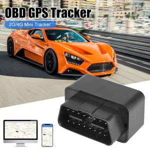 2G/4G Mini OBD GPS Tracker for Car, Anti-Theft, Geofence, Free App