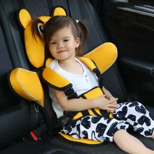 Adjustable Child Car Seat Cushion - Breathable Pad for 6M-12Y