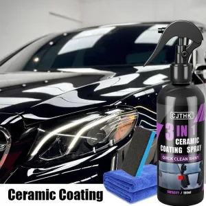 Car Ceramic Nano Coating Liquid, Hydrophobic Paint Polish & Protection