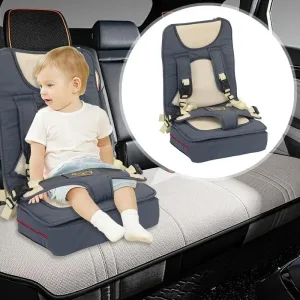 Portable Kid Booster Seat Cushion - Anti-Skid, Four-Season Car Pad