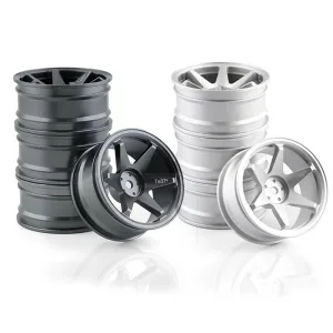 4PCS 12mm Drift Tires for KYOSHO, Tamiya 1:10 RC Car Wheels
